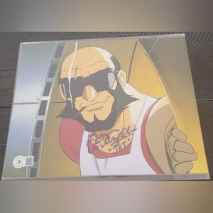 Cowboy Bebop Jet 8x10 photo signed by Beau Billingslea.